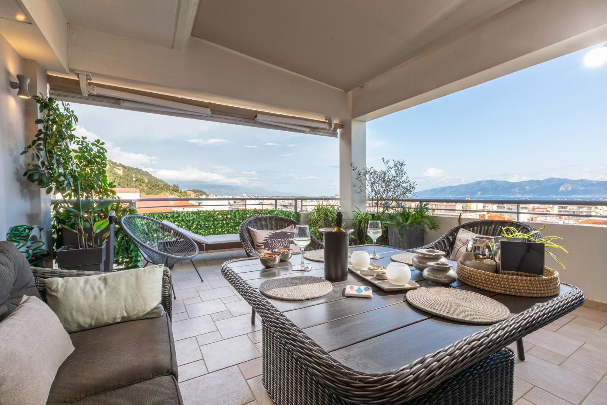 Penthouse Apartment Nafpaktos Exterior foto